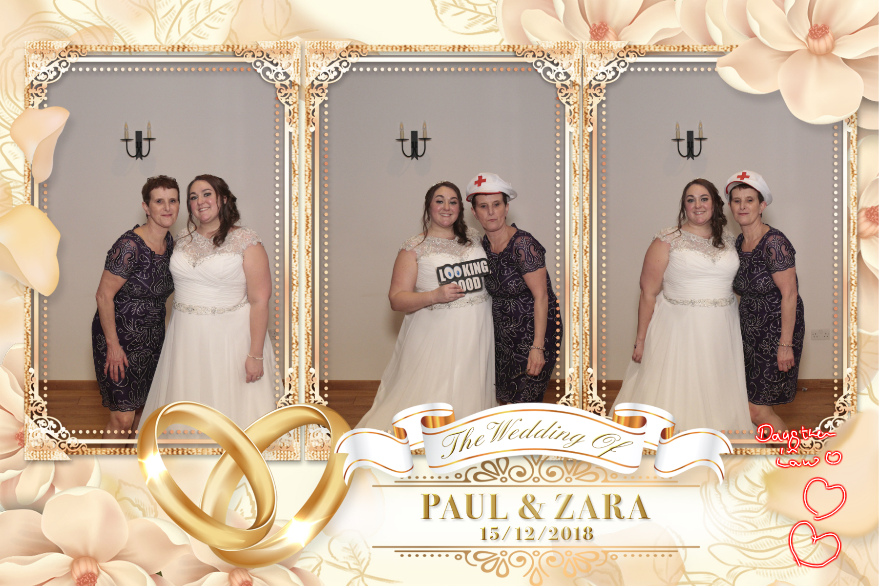 Paul & Zara's Wedding | View more photos from the event at gallery.myphotoboothexperience.co.uk/u/MyPhotoBoothExperienceLtd/Paul-Zaras-Wedding